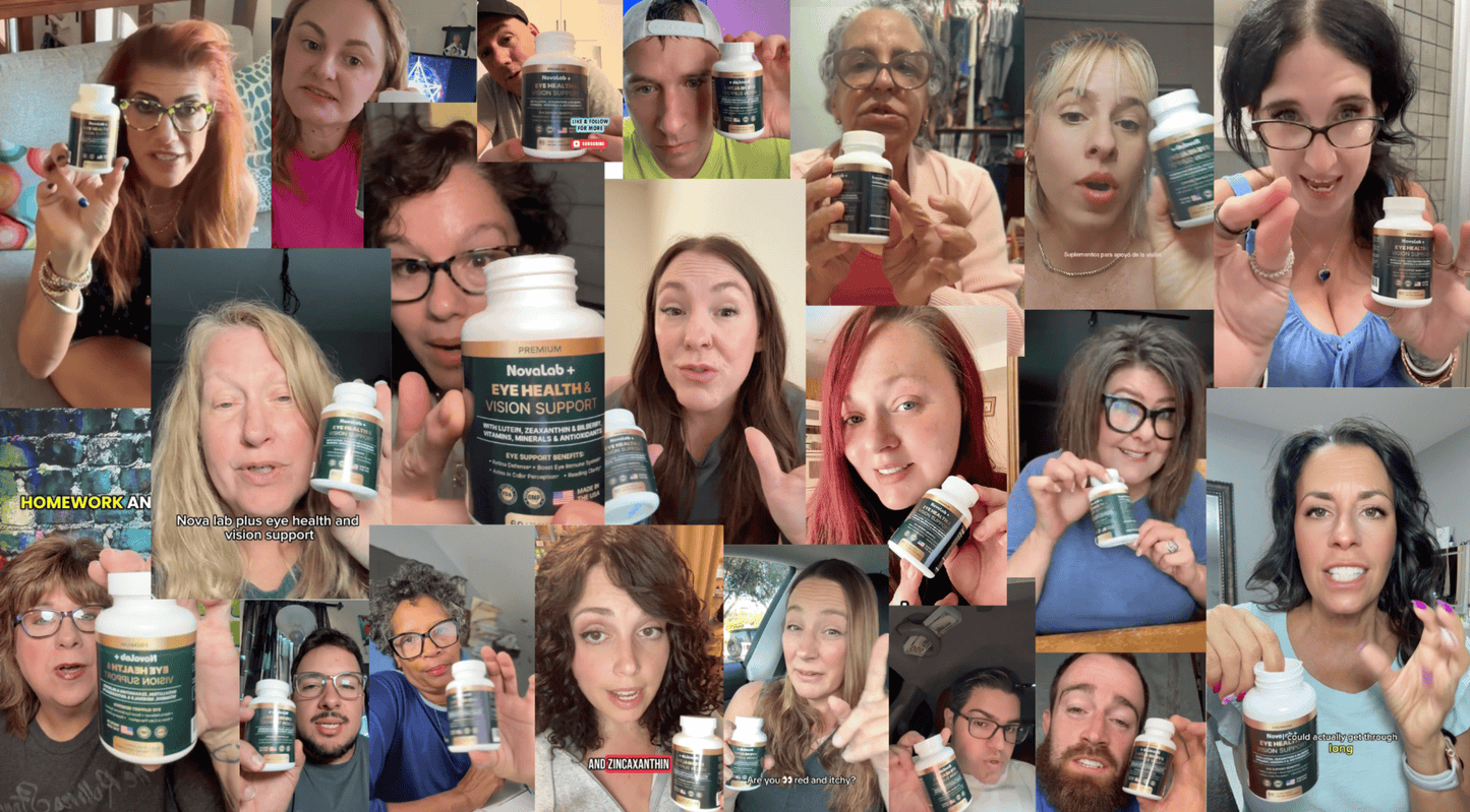 NovaLab+ Premium Eye Health & Vision Support